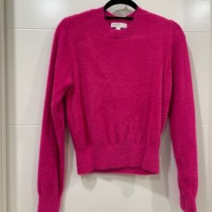 spiritual gangster fuschia pink sweater